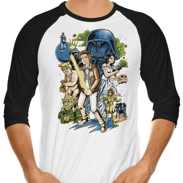 Crazy Space - 3 4 Sleeve Raglan T-Shirt Online Sale