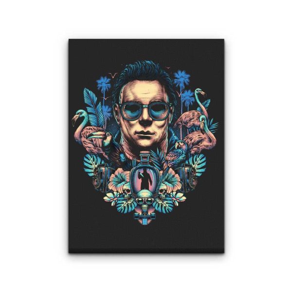 Tropical Slasher - Canvas Print Online Sale