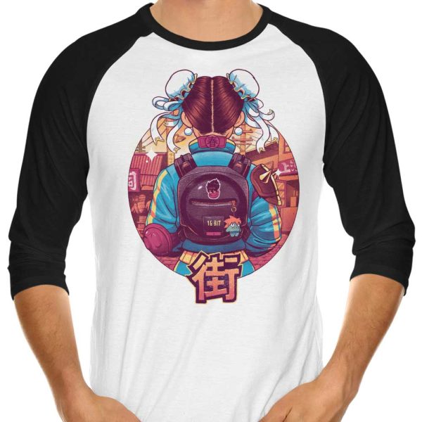 Spring Fighter - 3 4 Sleeve Raglan T-Shirt Discount