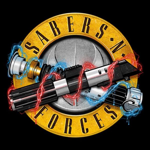 Sabers N  Forces - Long Sleeve T-Shirt Cheap - Image 2