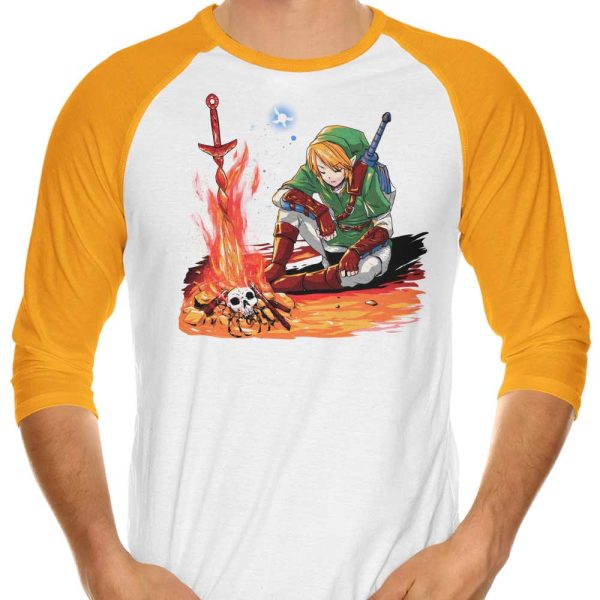 Dark Link - 3 4 Sleeve Raglan T-Shirt on Sale - Image 4