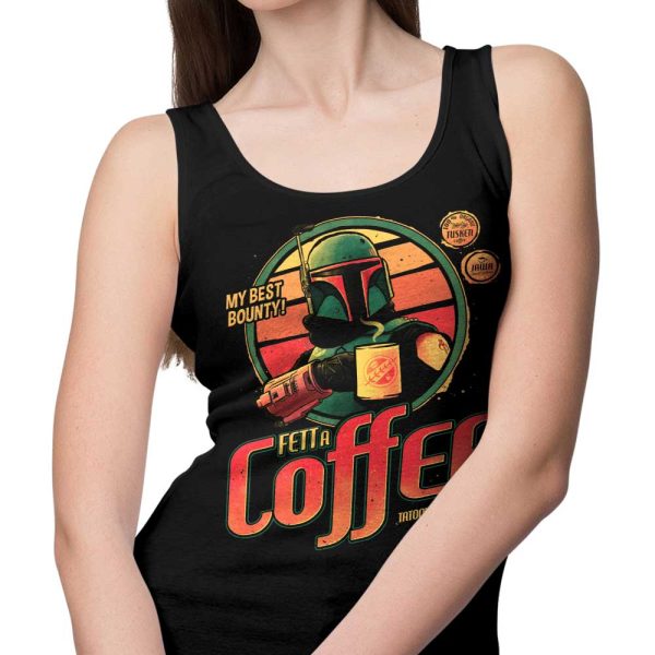 Fett A Coffee - Tank Top Online now - Image 5