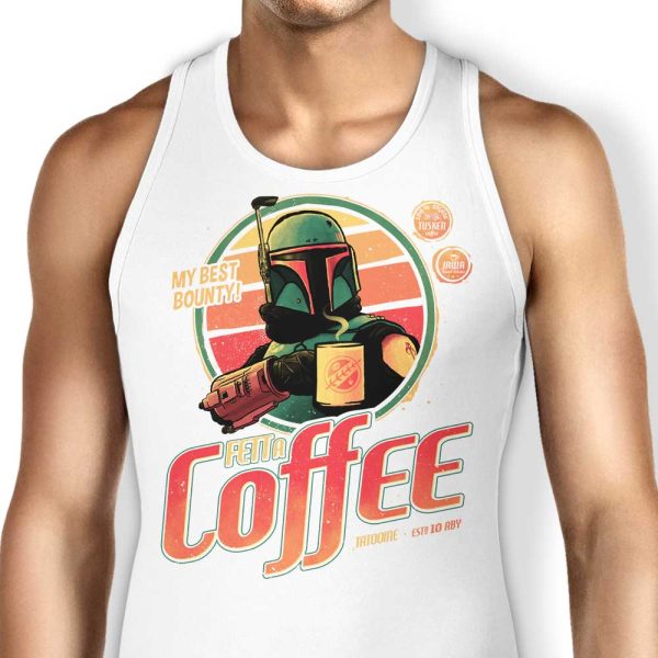Fett A Coffee - Tank Top Online now - Image 3