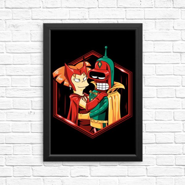 A Futuristic Couple - Posters & Prints Hot on Sale - Image 4