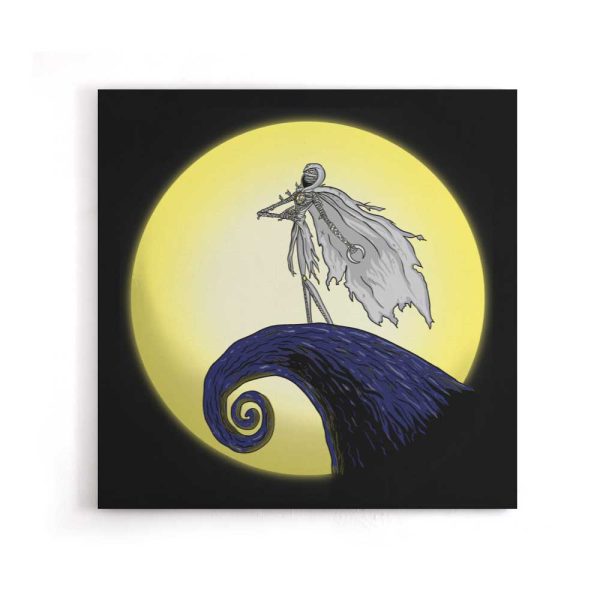 Knight of the Moon - Canvas Print For Sale - Image 5
